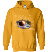 Load image into Gallery viewer, Gildan Heavy Blend Hoodie The Emerald Princess Ocean to Ocean Total Solar Eclipse Cruise

