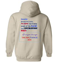 Load image into Gallery viewer, Gildan Heavy Blend Hoodie Trump Vance
