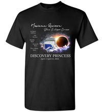 Load image into Gallery viewer, Gildan Short-Sleeve T-Shirt Mexican Riviera Solar Eclipse Cruise White Font 1
