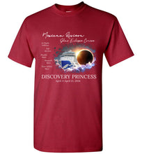 Load image into Gallery viewer, Gildan Short-Sleeve T-Shirt Mexican Riviera Solar Eclipse Cruise White Font 1
