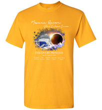 Load image into Gallery viewer, Gildan Short-Sleeve T-Shirt Mexican Riviera Solar Eclipse Cruise Original White Font
