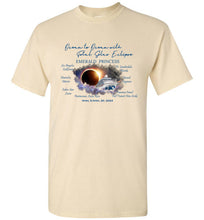 Load image into Gallery viewer, Gildan Short-Sleeve T-Shirt The Emerald Princess Ocean to Ocean Total Solar Eclipse Cruise
