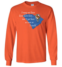 Load image into Gallery viewer, Not Born Here Maryland Gildan Long Sleeve T-Shirt
