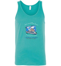 Load image into Gallery viewer, Canvas Unisex Tank - Joe &amp; Becky&#39;s Farewell Voyage

