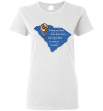 Load image into Gallery viewer, Not Born Here Maryland Gildan Ladies Short Sleeve T Shirt
