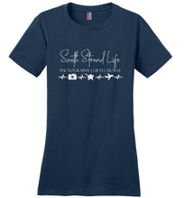 Load image into Gallery viewer, South Strand Life District Made Ladies Perfect Weight Tee
