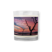 Load image into Gallery viewer, Murrells Inlet Sunrise Glass jar soy wax candle
