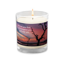 Load image into Gallery viewer, Murrells Inlet Sunrise Glass jar soy wax candle
