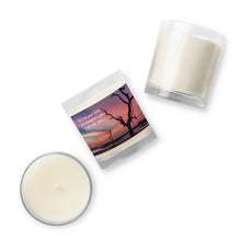 Load image into Gallery viewer, Murrells Inlet Sunrise Glass jar soy wax candle
