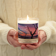 Load image into Gallery viewer, Murrells Inlet Sunrise Glass jar soy wax candle
