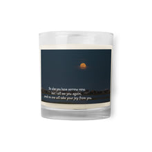 Load image into Gallery viewer, Murrells Inlet Moonrise Glass jar soy wax candle
