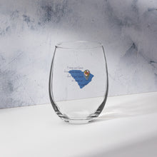 Load image into Gallery viewer, Not Born Here Maryland Stemless wine glass
