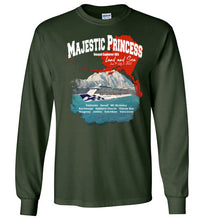 Load image into Gallery viewer, Gildan Long Sleeve T-Shirt----Majestic Princess Denali Explorer Cruise
