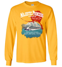 Load image into Gallery viewer, Gildan Long Sleeve T-Shirt----Majestic Princess Denali Explorer Cruise
