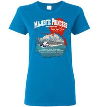 Load image into Gallery viewer, Gildan Ladies Short-Sleeve--Majestic Princess Denali Explorer Cruise
