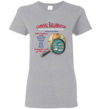 Load image into Gallery viewer, Gildan Ladies Short Sleeve--Carnival Sailabration Anniversary

