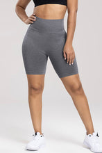 Load image into Gallery viewer, Wide Waistband High Waist Active Shorts
