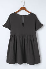 Load image into Gallery viewer, V-Neck Short Sleeve Mini Dress
