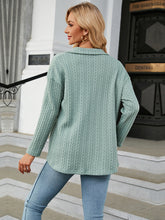 Load image into Gallery viewer, Collared Neck Long Sleeve Shirt

