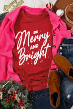 Load image into Gallery viewer, BE MERRY AND BRIGHT Round Neck Sweatshirt

