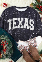 Load image into Gallery viewer, TEXAS Graphic Leopard Sweatshirt
