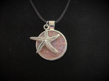 Load image into Gallery viewer, Starfish--Colored Sand Necklace

