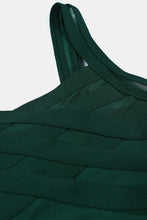 Load image into Gallery viewer, Sleeveless Spliced Mesh Midi Bandage Dress
