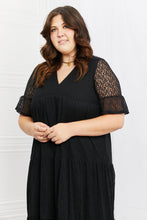 Load image into Gallery viewer, P &amp; Rose Lovely Lace Full Size Tiered Dress
