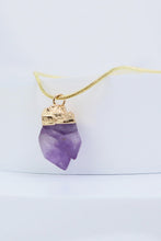 Load image into Gallery viewer, Handmade Two-Tone 18K Gold-Plated Pendant Necklace
