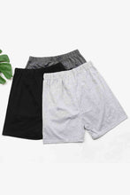 Load image into Gallery viewer, 3-Pack Elastic Waist Shorts
