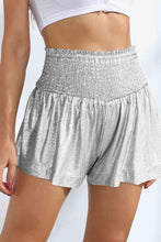Load image into Gallery viewer, Glitter Smocked High-Waist Shorts
