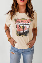 Load image into Gallery viewer, TEXAS Graphic Cuffed Tee Shirt
