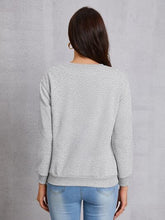 Load image into Gallery viewer, AMAZING GRACE HOW SWEET THE SOUND Round Neck Sweatshirt
