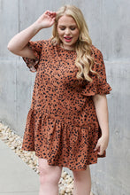 Load image into Gallery viewer, Jade By Jane Sweet &amp; Playful Full Size Ruffle Sleeve Mini Dress
