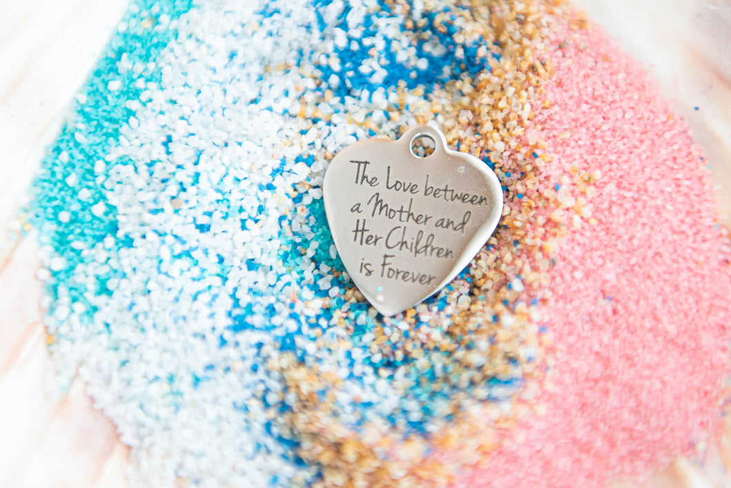 The Love Between Mother and Child--Colored Sand Necklace