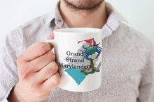 Load image into Gallery viewer, Grand Strand Marylanders White glossy mug

