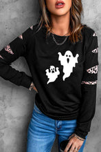 Load image into Gallery viewer, Ghost Graphic Round Neck Sweatshirt
