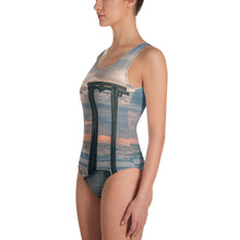 Load image into Gallery viewer, Garden City Arch Sunrise One-Piece Swimsuit
