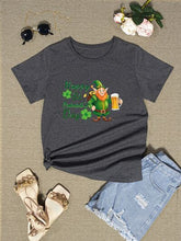 Load image into Gallery viewer, HAPPY ST. PATRICK&#39;S DAY Round Neck T-Shirt
