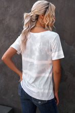 Load image into Gallery viewer, Tie-Dye Henley T-Shirt

