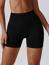 Load image into Gallery viewer, Wide Waistband Slim Fit Sports Shorts
