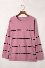 Load image into Gallery viewer, Plus Size Round Neck Dropped Shoulder Sweatshirt
