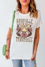 Load image into Gallery viewer, NASHVILLE TENNESSEE Cuffed Tee Shirt
