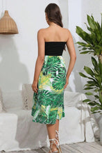 Load image into Gallery viewer, Printed Strapless Dress
