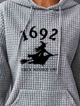 Load image into Gallery viewer, 1962 THEY MISSED ONE Graphic Hoodie with Front Pocket
