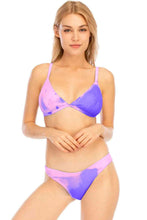 Load image into Gallery viewer, Tie-Dye Adjustable Strap Bikini Set
