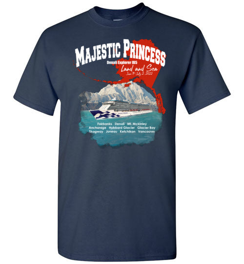 Gildan Short-Sleeve T-Shirt--Majestic Princess Denali Explorer Cruise