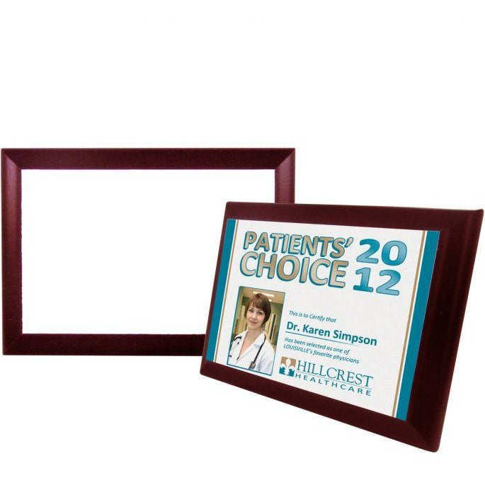 Personalized 8x10 Award Plaque