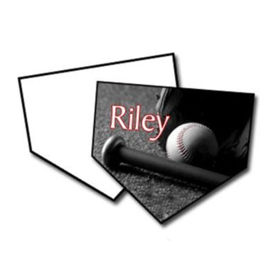 Personalized 6x6 Homeplate Award Plaque